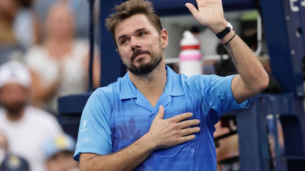 Abschied von den Fans in New York: Stan Wawrinka nach seiner Niederlage in der 1. Runde des US Open