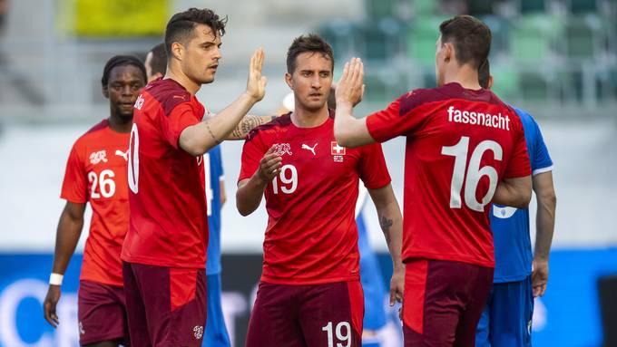 Die Schweiz schiesst sich gegen Liechtenstein warm für die EM