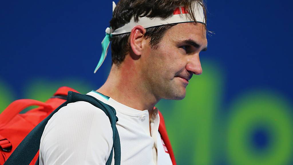 Roger Federer geht zurück auf den Trainingsplatz