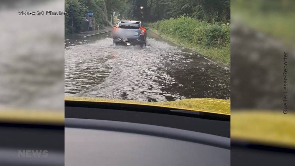 Über 40 Polizei-Meldungen nach heftigem Gewitter im Kanton Bern