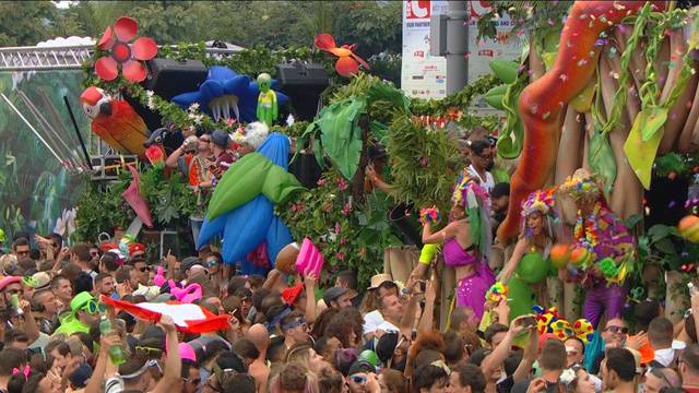 Das schönste Lovemobile der Street Parade 2017