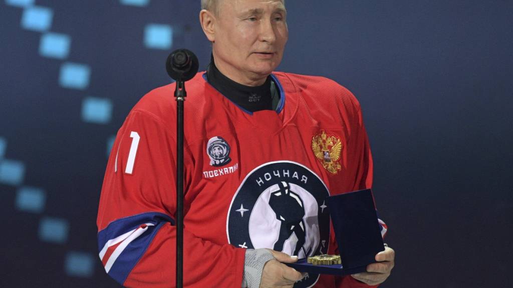 Russlands Präsident Wladimir Putin ist ein bekennender Eishockey-Fan