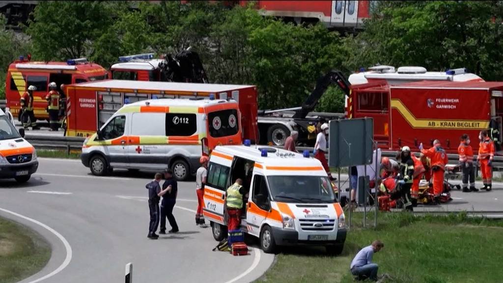 Tote bei Zugunglück in Bayern