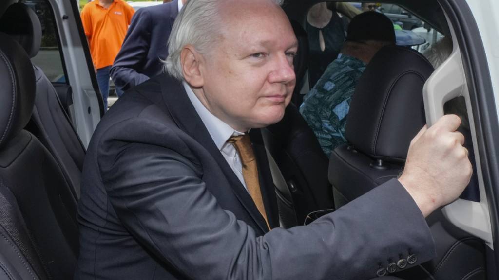 Julian Assange wird sich erstmals öffentlich seit seiner Inhaftierung im Jahr 2019 äussern. (Archivbild)