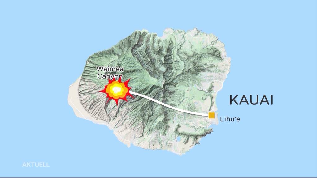 Schweizer Familie stirbt bei Heli-Absturz auf Hawaii