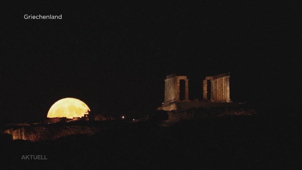 Blutmond um Mondfinsternis: Spektakel am Nachthimmel