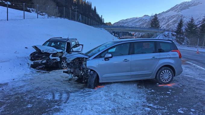 Frontalkollision auf der A13 in San Bernardino