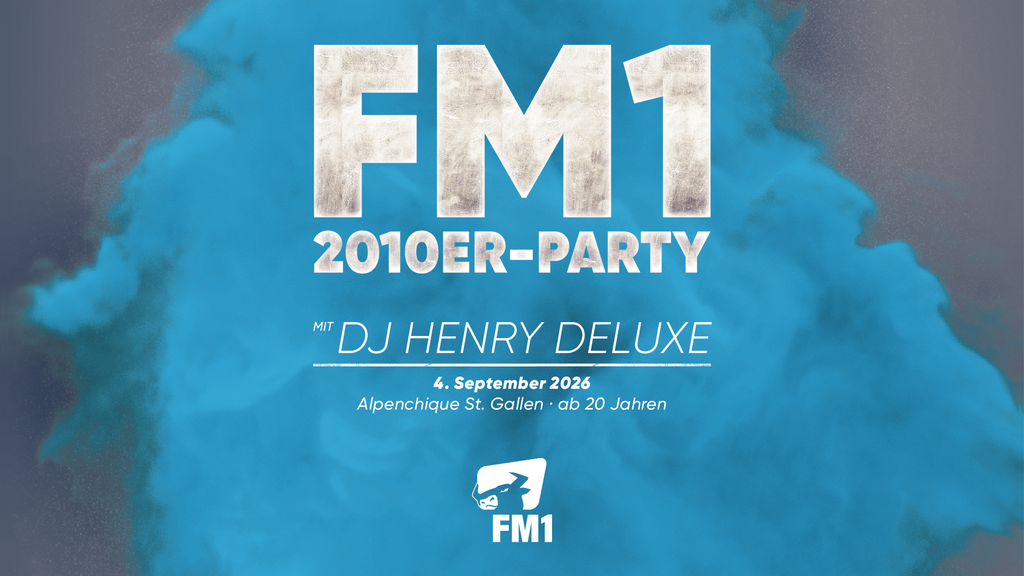 Feiere mit uns an der FM1 2010er-Party