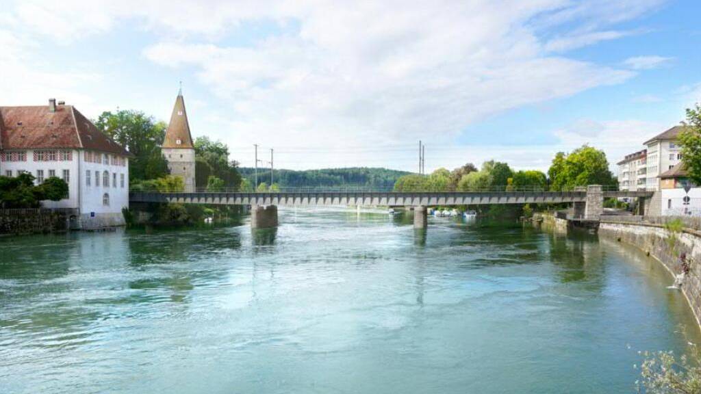 Die Aarebrücke ist ein prägendes Element der Barockstadt Solothurn.