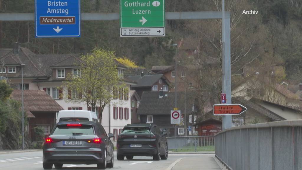 Weniger Ausweichverkehr für Göschenen und Wassen: Astra plant neues Projekt