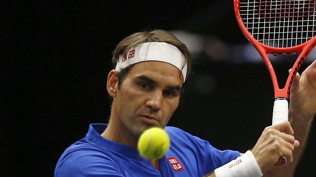 Lokalmatador Roger Federer führt das Feld an den Swiss Indoors an