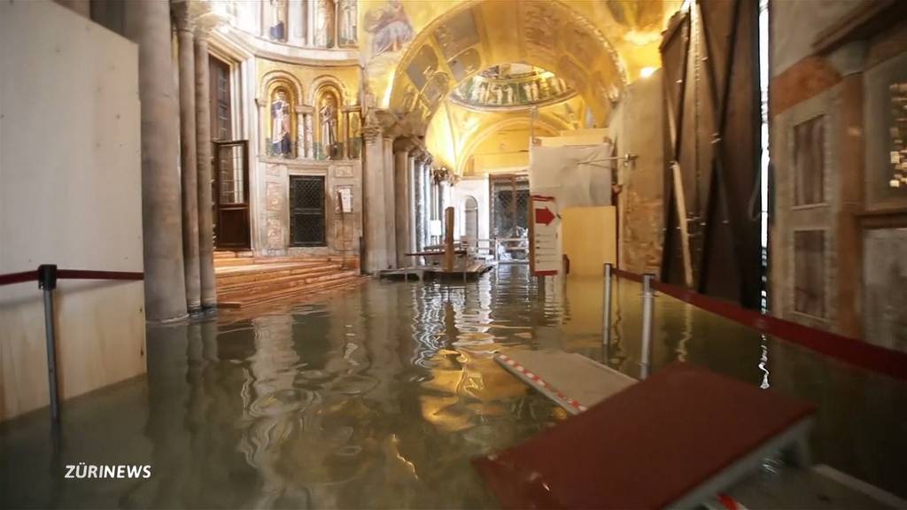 Schlimmstes Hochwasser in Venedig seit 50 Jahren