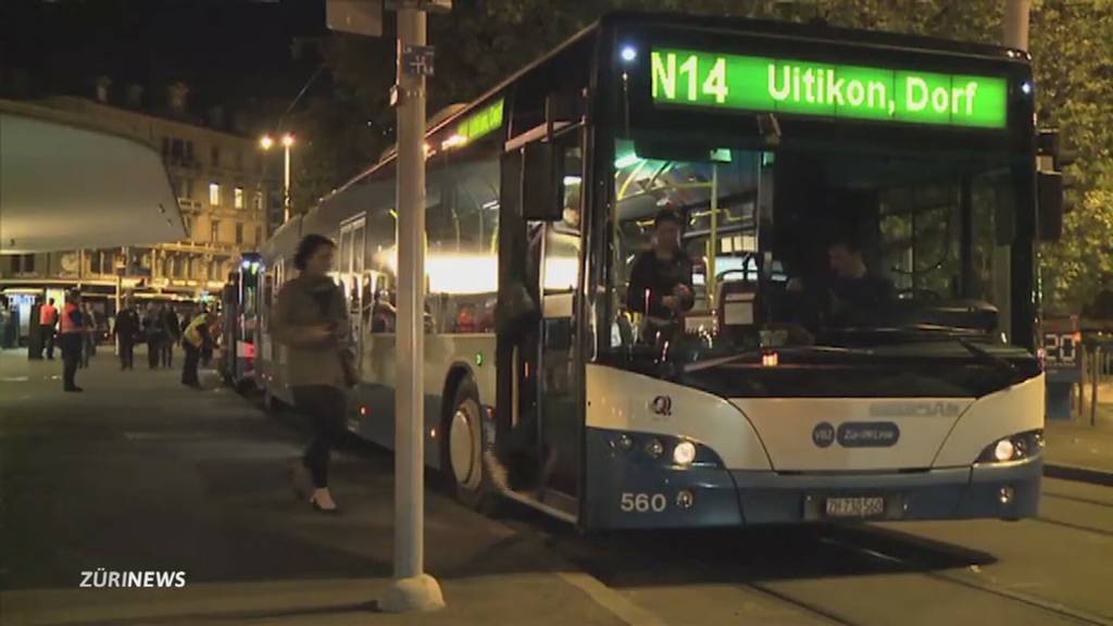 Linke wollen Nachtnetz in der Stadt Zürich