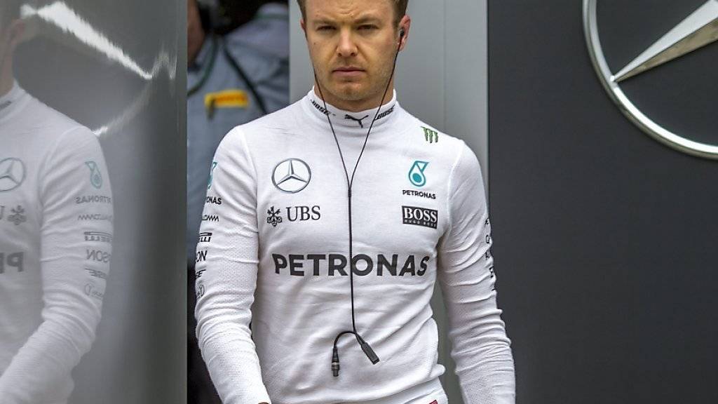 Nico Rosberg startet wie im Vorjahr aus der Pole-Position