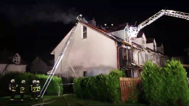 Brand in Oberrüti