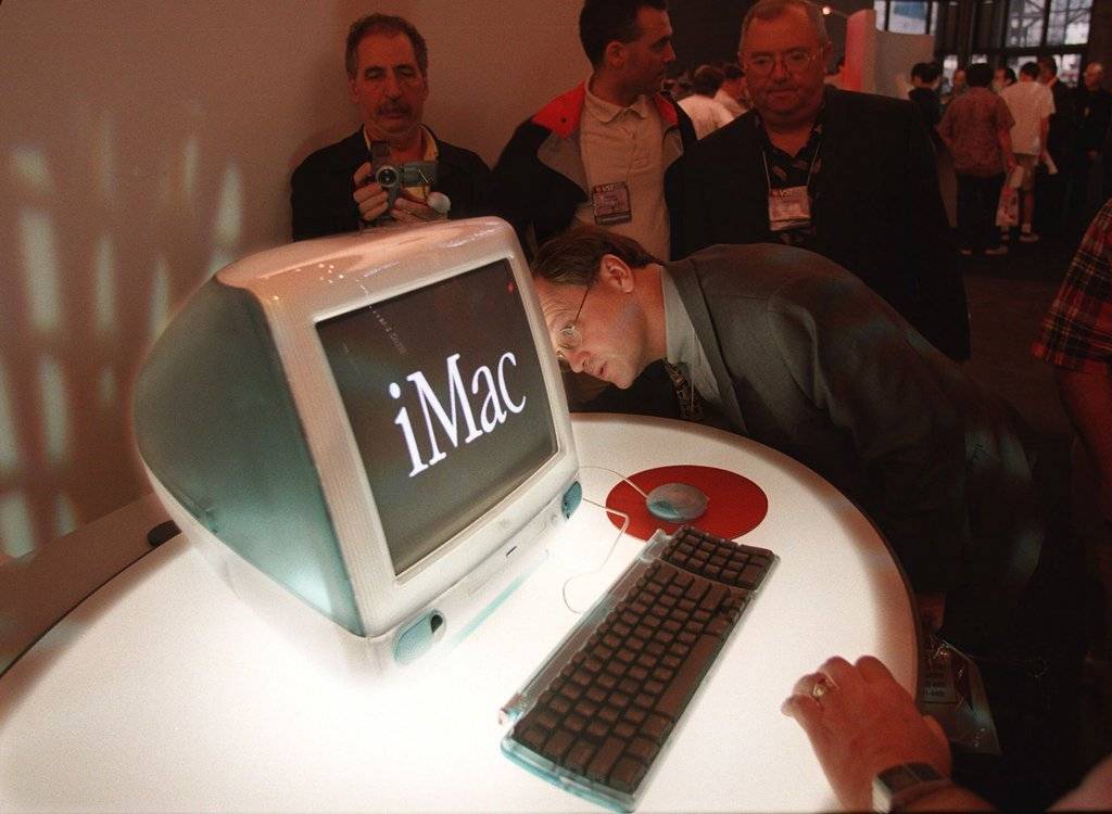So sah 1998 die Zukunft aus. (Keystone/AP Photo/Stuart Ramson)