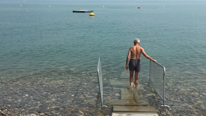 Neuer Steg für das Seebad Romanshorn