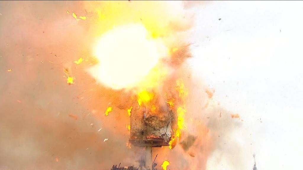 Böögg-Explosion 2019: 17 Minuten und 44 Sekunden