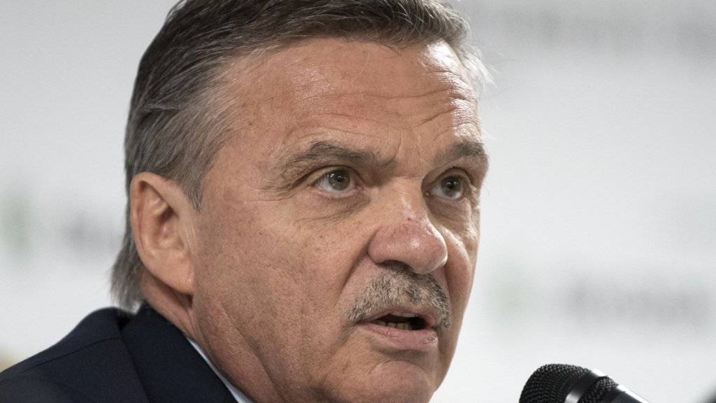 Eishockey-Weltverbands-Präsident René Fasel hofft, dass es zu keinem Komplett-Ausschluss der Russen für Olympia in Südkorea kommt