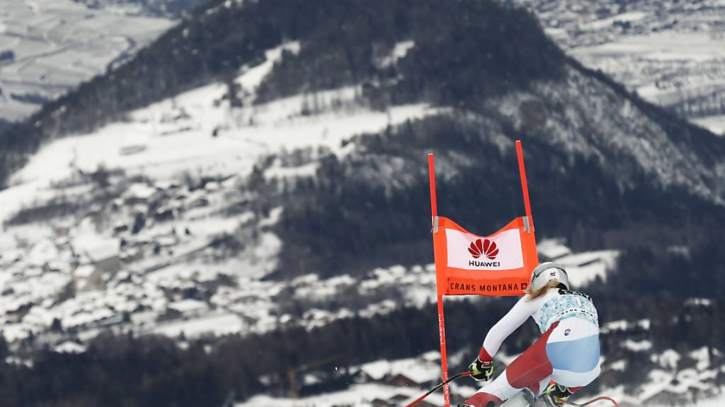 Die Fahrerinnen müssen sich in Crans-Montana gedulden