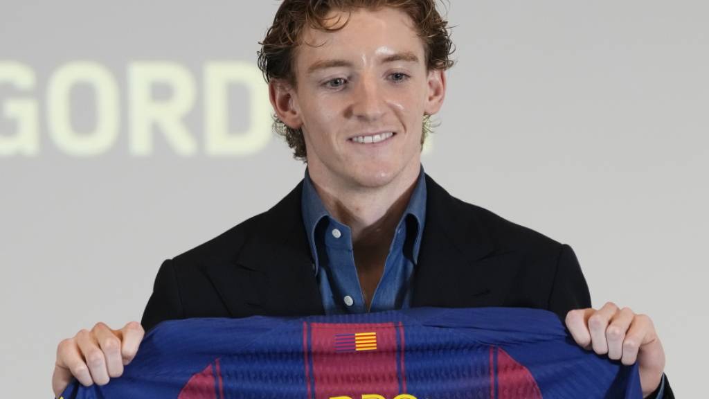 Mit einem Fünfjahresvertrag nach Barcelona: Englands Anthony Gordon