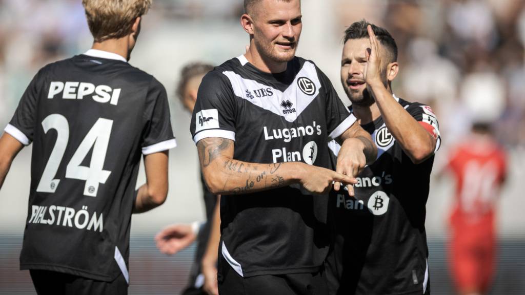 Lukas Mai traf zum 2:0 für Lugano