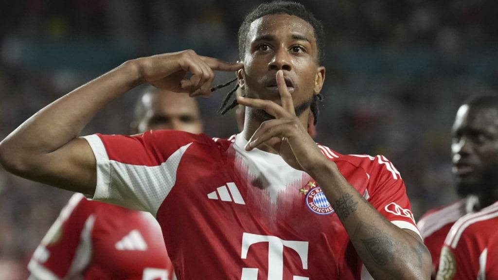 Der Franzose Michael Olise erlöst Bayern München kurz vor dem Ende