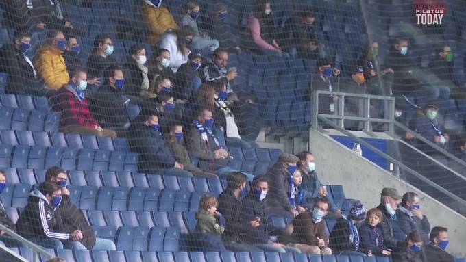 Endlich wieder Fans in der Swissporarena