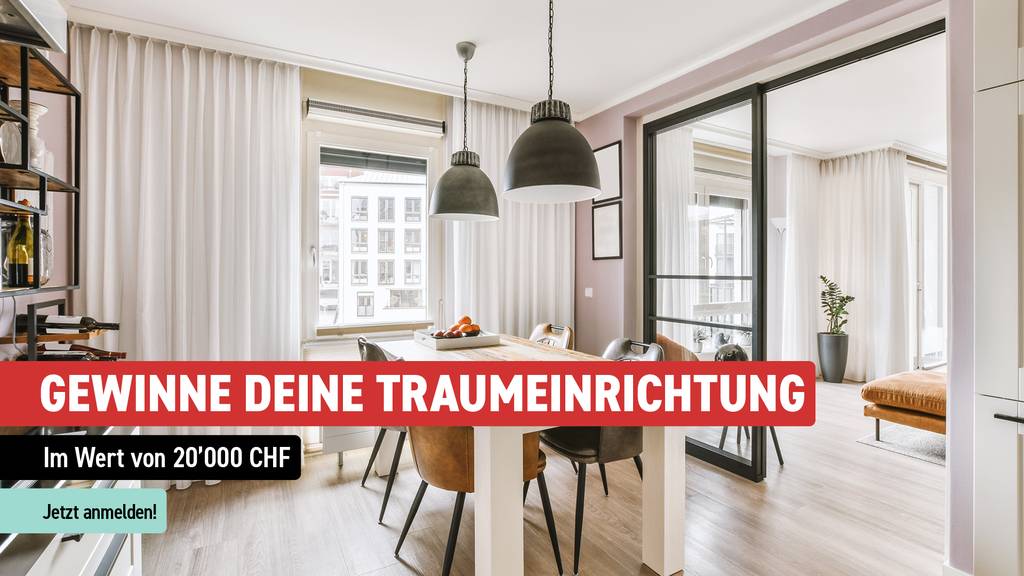 Traumeinrichtung im Wert von 20'000 Franken gewinnen