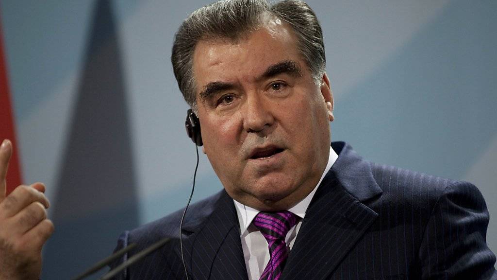 «... und ich sage Dir, wie Du zu heissen hast»: Tadschikistans Präsident Rachmon will Namenswahl beschränken. (Archiv)