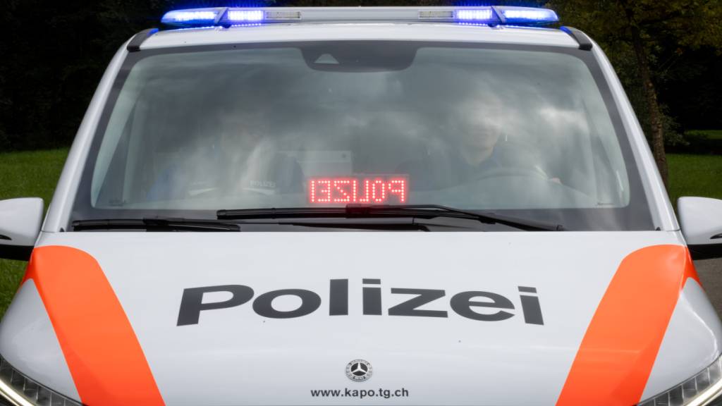 Die Kantonspolizei Thurgau zog am Dienstag einen Autofahrer aus dem Verkehr. (Symbolbild)