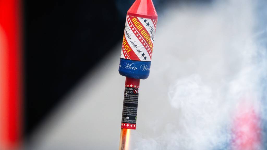 Muss auch in Innerrhoden am Boden bleiben: eine Feuerwerksrakete. (Symbolbild)