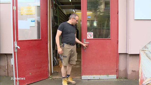 Gewerbebetriebe stehen nach Unwetter still