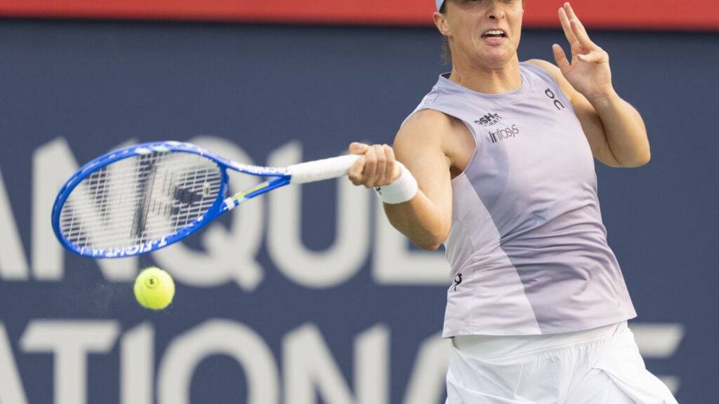 Nach einer fünfwöchigen Ungeschlagenheit verliert Wimbledon-Siegerin Iga Swiatek wieder einmal ein Spiel