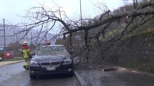 Stürmisches Unwetter hinterlässt Schäden