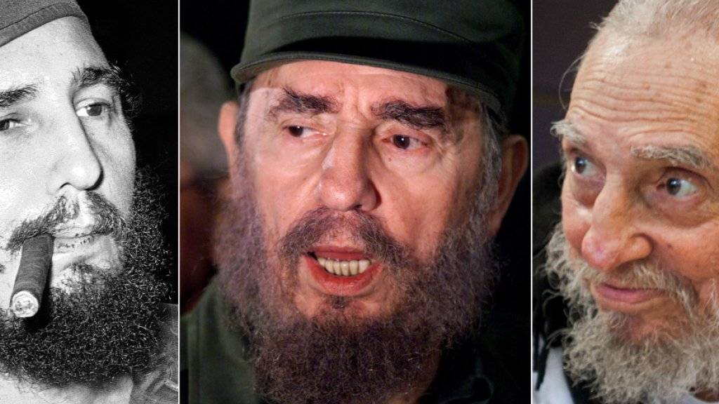 «Comandante» Fidel Castro: Als Anführer einer Guerillatruppe stürzte er Diktator Batista und baute anschliessend Kuba in einen sozialistischen Staat um. Mittlerweile lebt der 90-Jährige zurückgezogen.