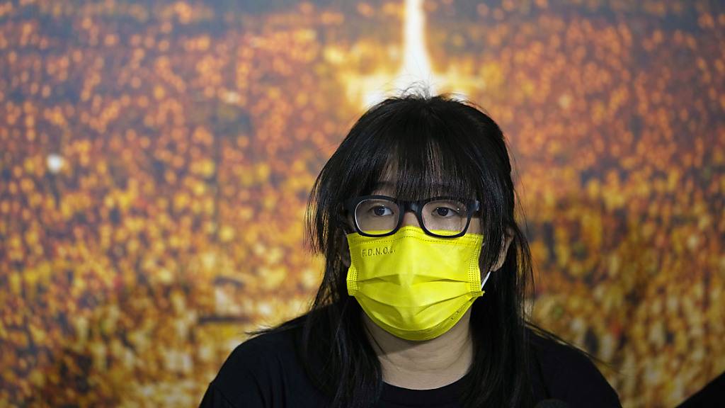 In Hongkong ist die Aktivistin Chow Hang Tung erneut festgenommen worden. (Archivbild)