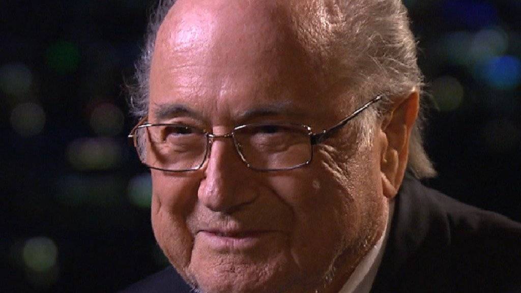 Wieder gesund und kämpferisch: Der suspendierte FIFA-Präsident Joseph Blatter (79)