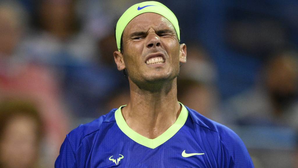 Rafael Nadal schlägt sich mit einer Fussverletzung herum.