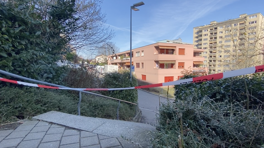 In einer Wohnung in Spreitenbach fand die Polizei eine tote und eine schwer verletzte Person.