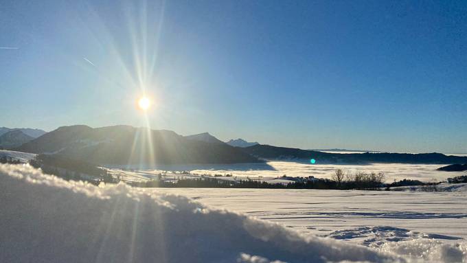 Von Nebelmeer und Sonnenschein: Die schönsten Bilder des Wochenendes