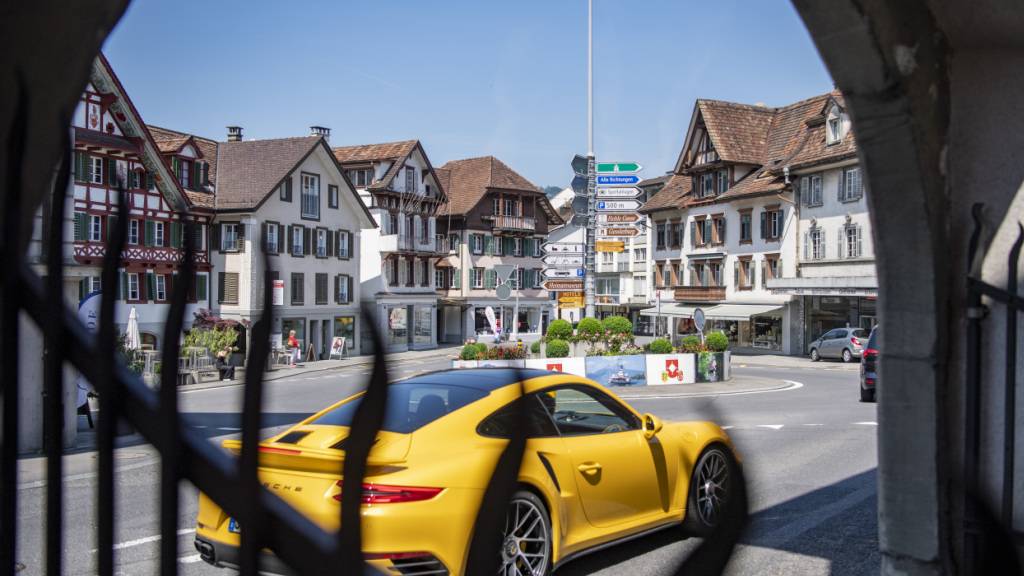 In Küssnacht SZ wird der Dorfkern neu gestaltet. (Archivaufnahme)