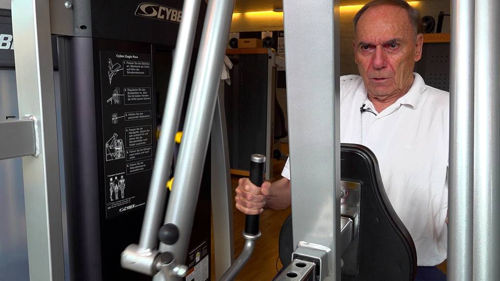 Jeden Tag ins Büro und einen Personal Trainer: Wie ein 87-Jähriger noch lange fit bleiben will