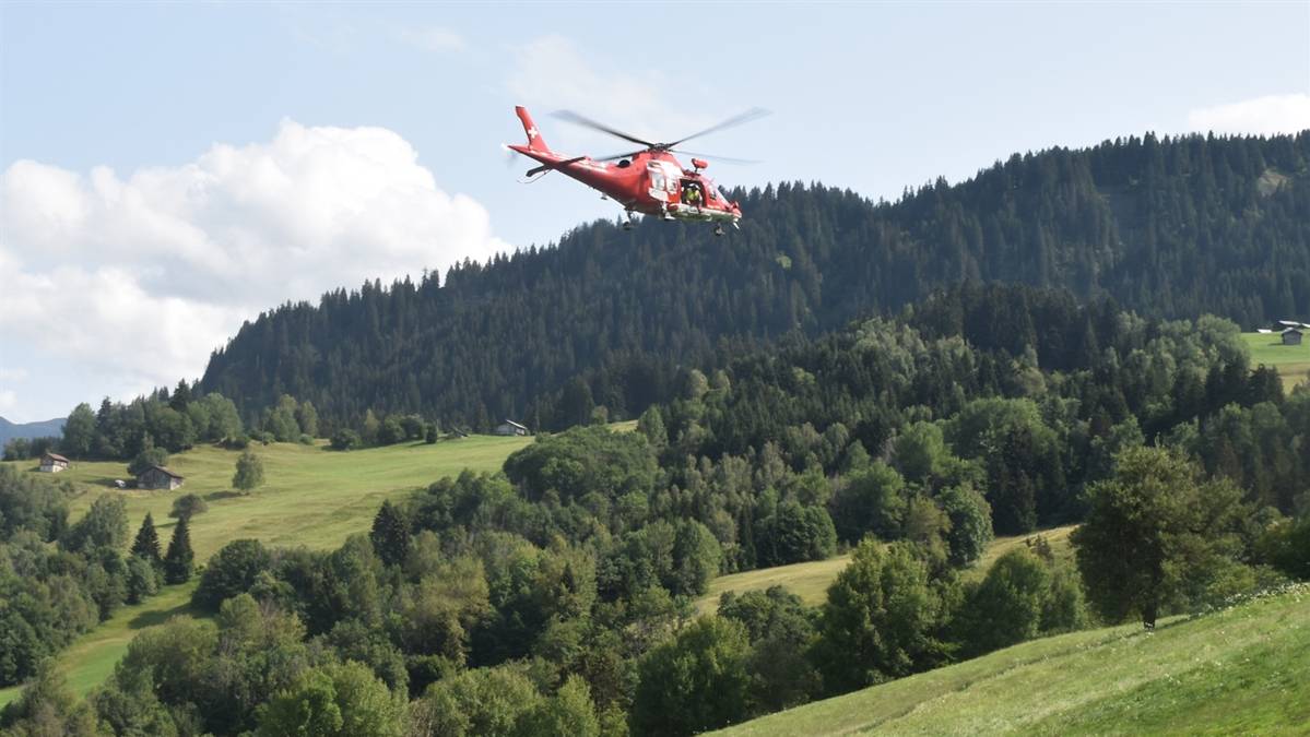 Gleitschirm Luven Obersaxen