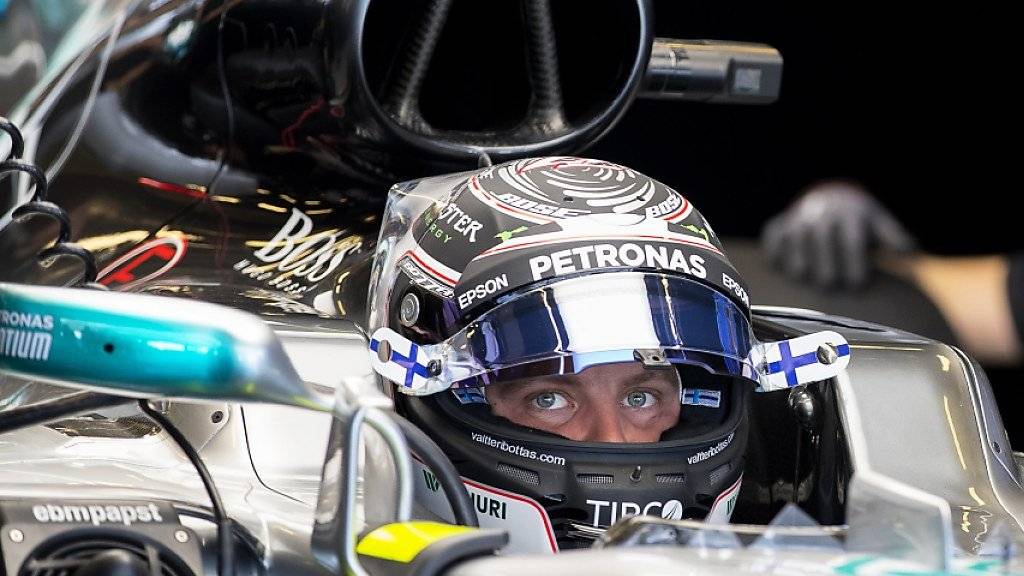 Dritte Pole-Position für Valtteri Bottas im Mercedes