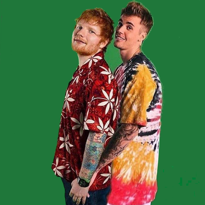 Ed Sheeran und Justin Bieber brechen Rekord