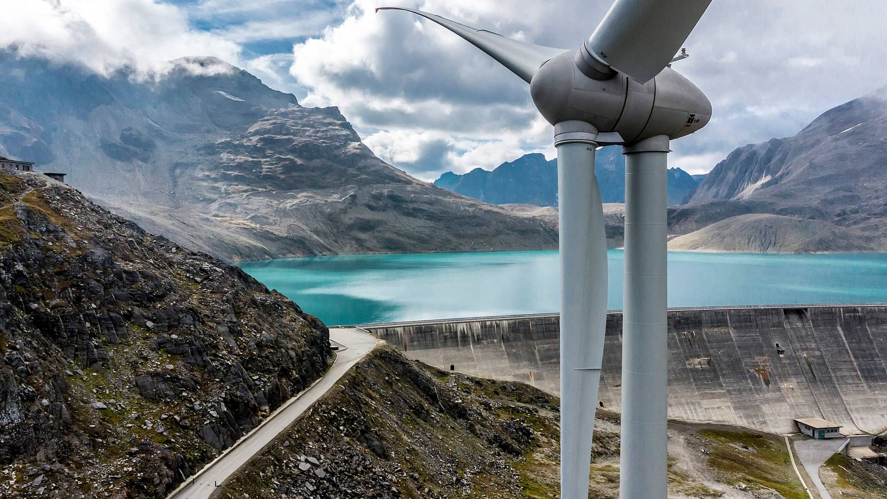 Windräder in der Schweiz decken 0,5 Prozent des Strombedarfs der Schweiz.
