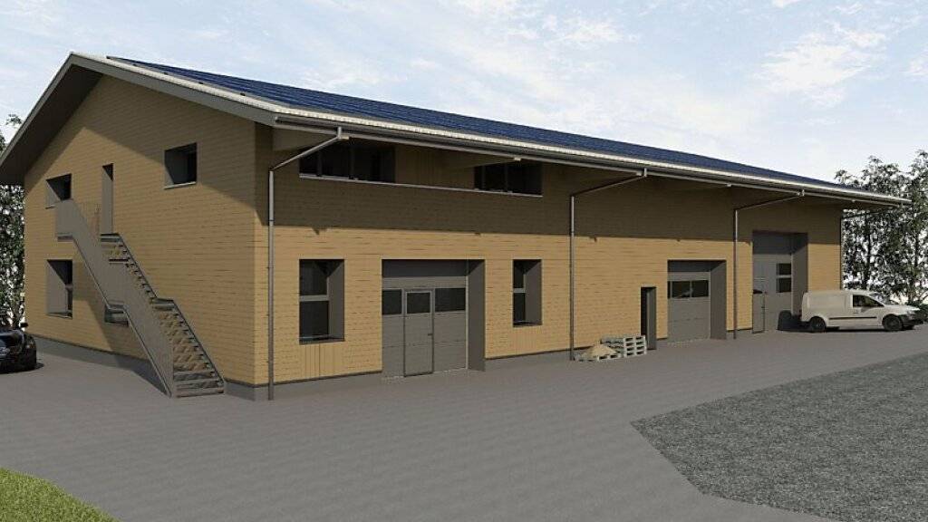 So soll der neue Werkhof dereinst aussehen.