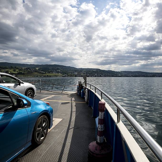 Fähre Horgen-Meilen transportiert weniger Fahrzeuge