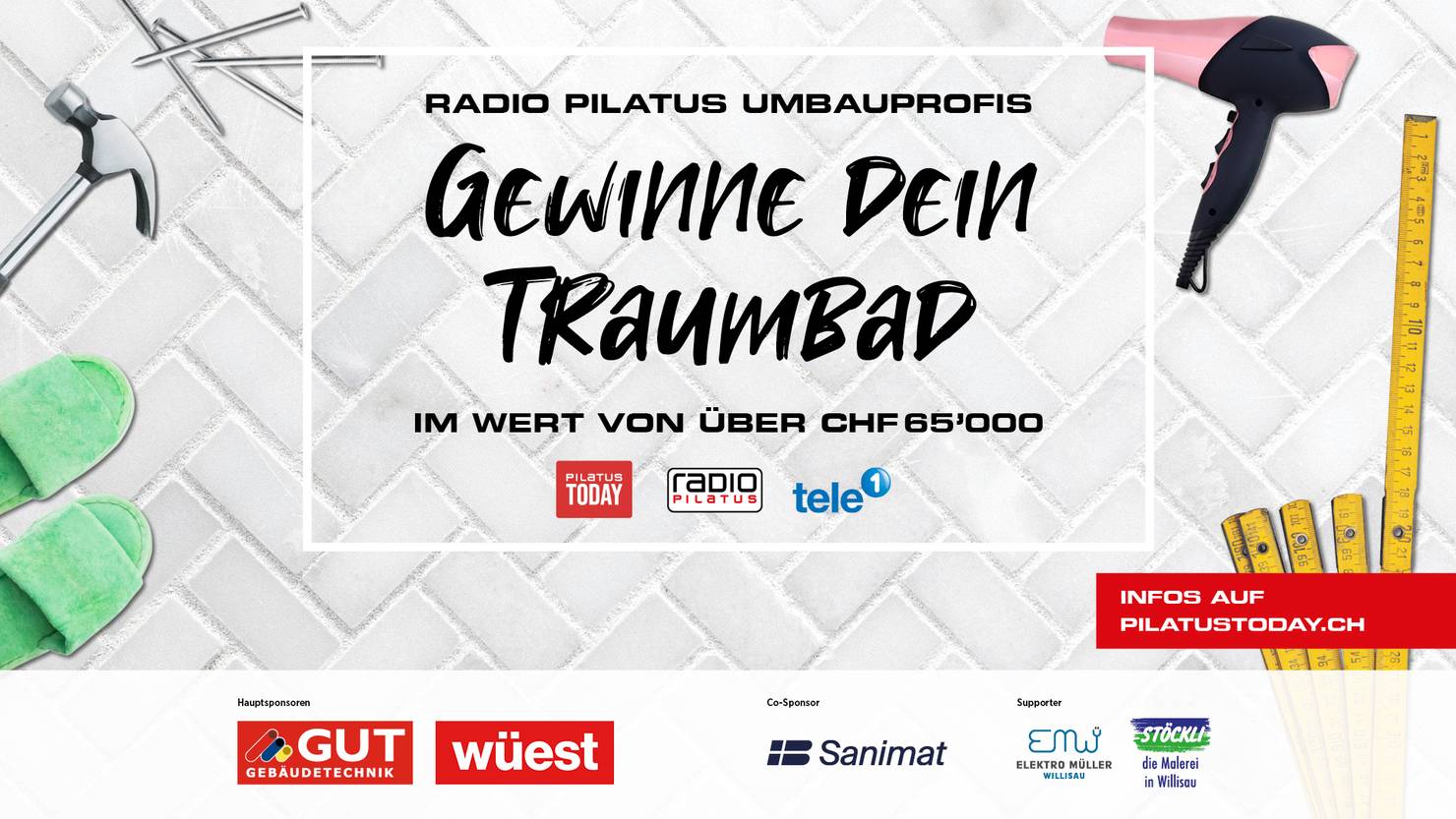 Jetzt anmelden und ein neues Badezimmer gewinnen! Radio